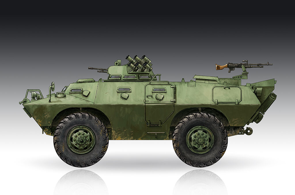 Trumpeter 1/72 M706 Commando Armored Car Product Improved Plastic Model Kit TR07440