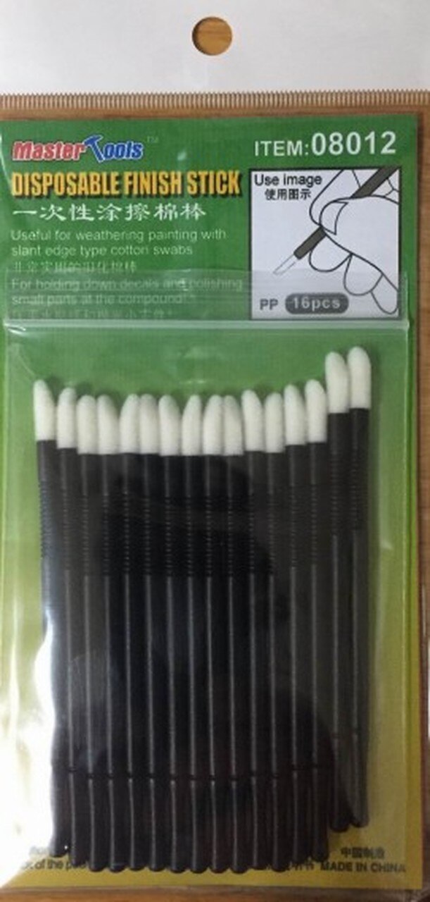 TR08012 Trumpeter Disposable Finish Stick Modelling Tool Trumpeter