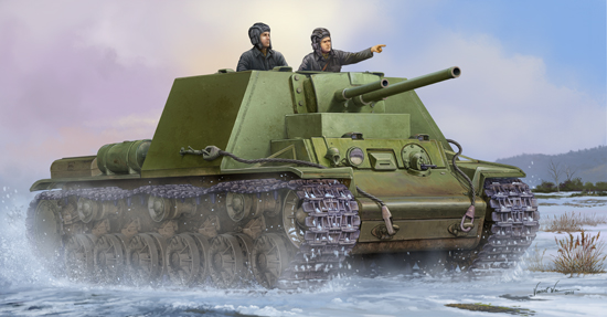 TR09503 Trumpeter 1/35 Soviet KV-7 Mod 1941 Trumpeter