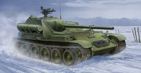 TR09505 Trumpeter 1/35 Soviet SU-101 SPA