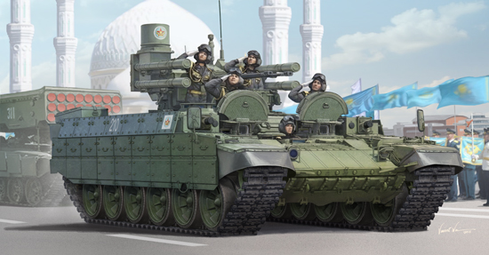 TR09506 Trumpeter 1/35 Kazakhstan Army BMPT Trumpeter