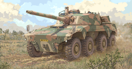 TR09516 Trumpeter 1/35 South African Rooikat AFV