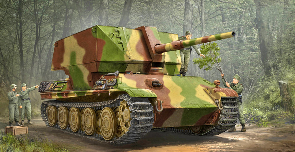 TR09530 Trumpeter 1/35 Flakpanther w/8.8cm Flak 41 Plastic Model Kit Trumpeter