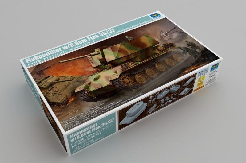 TR09531 Trumpeter 1/35 Flakpanther w/8.8cm Flak 36/37 Plastic Model Kit Trumpeter