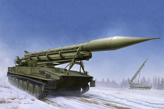 TR09545 Trumpeter 1/35 2P16 Launcher with Missile of 2k6 Luna (FROG-5) Plastic Model Kit