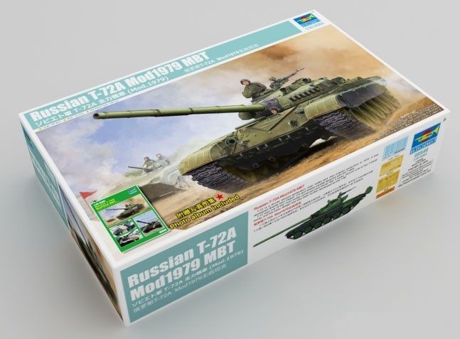 TR09546 Trumpeter 1/35 Russian T-72A Mod1979 MBT Plastic Model Kit Trumpeter