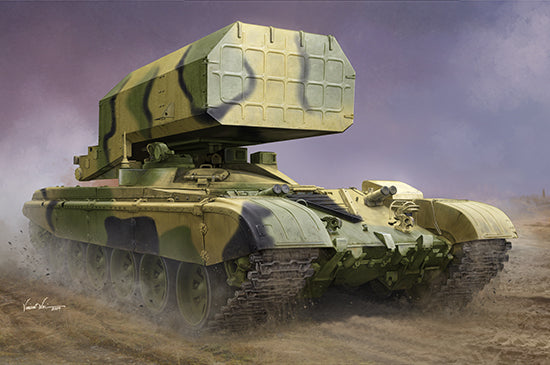 TR09560 Trumpeter 1/35 Russian TOS-1 Multiple Rocket Launcher Mod.1989 Plastic Model Kit Trumpeter