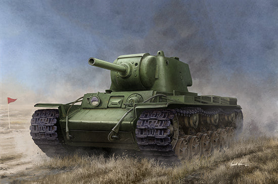 TR09563 Trumpeter 1/35 Russian KV-9 Heavy Tank Plastic Model Kit Trumpeter