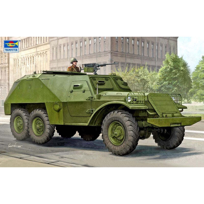 TR09574 Trumpeter 1/35 Soviet BTR-152K1 APC Plastic Model Kit [09574] Trumpeter