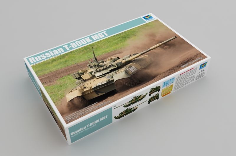 TR09578 Trumpeter 1/35 Russian T-80UK MBT Plastic Model Kit