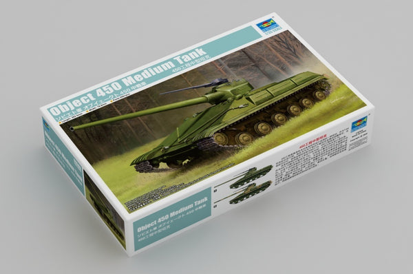 TR09580 Trumpeter 1/35 Object 450 Medium Tank Plastic Model Kit [09580]