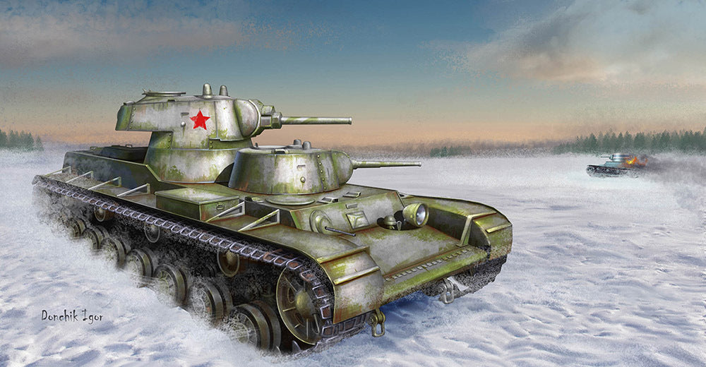 TR09584 Trumpeter 1/35 Soviet SMK Heavy Tank Plastic Model Kit Trumpeter