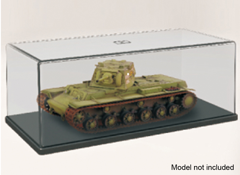 TR09817 Trumpeter Plastic Display Case 210 x 100 x 80mm [09817] Trumpeter
