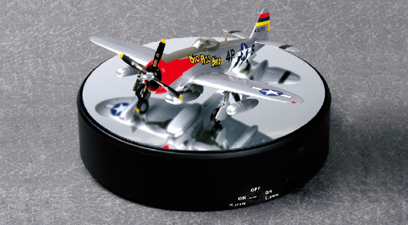 TR09835 Trumpeter Mirrored Turntable Display 182 x 41mm [09835] Trumpeter
