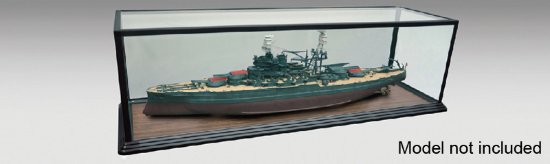 TR09842 Trumpeter Glass Showcase - Length: 0.8m Trumpeter