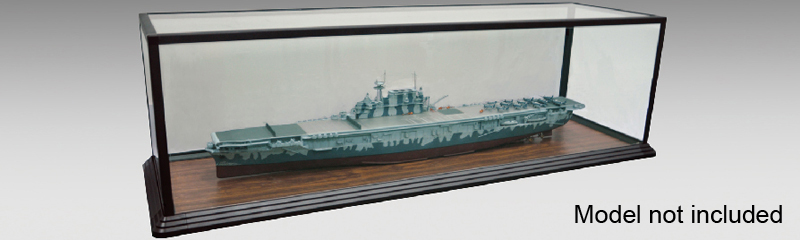 TR09843 Trumpeter Glass Showcase - Length: 1.5m Trumpeter