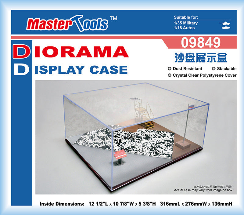 TR09849 Trumpeter Sand Table Show Case Trumpeter