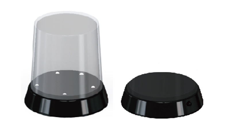 TR09862 Trumpeter Flat top Display case - Led stand 84 x 115mm Trumpeter