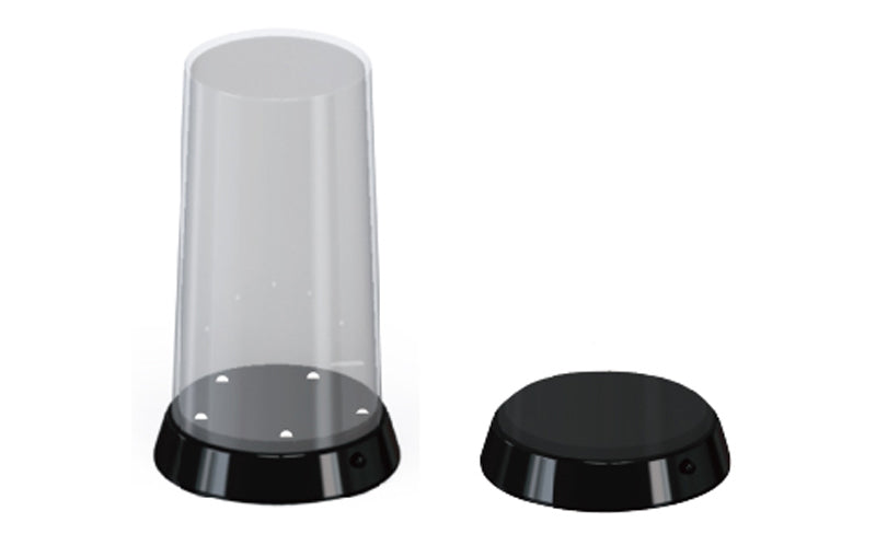 TR09864 Trumpeter Flat top Display case - Led stand 84 x 185mm Trumpeter