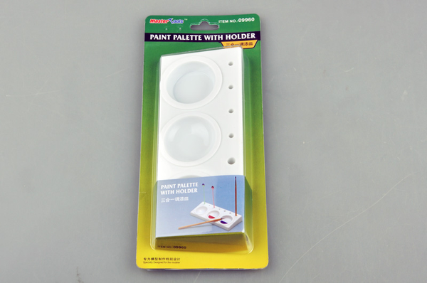 TR09960 Trumpeter Paint Palette with Holder