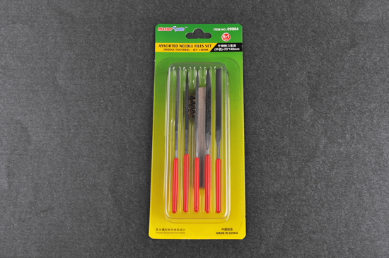 TR09964 Trumpeter Assorted needle files set (Middle-Toothed) - f3x140mm Trumpeter