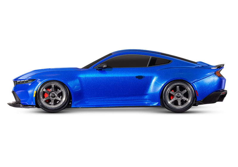 Traxxas Blue 1/10 4-TEC Ford Mustang RC Drift Car 105237-4BLUE