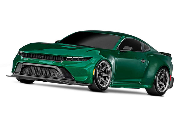 Traxxas Green 1/10 4-TEC Ford Mustang RC Drift Car 105237-4GRN