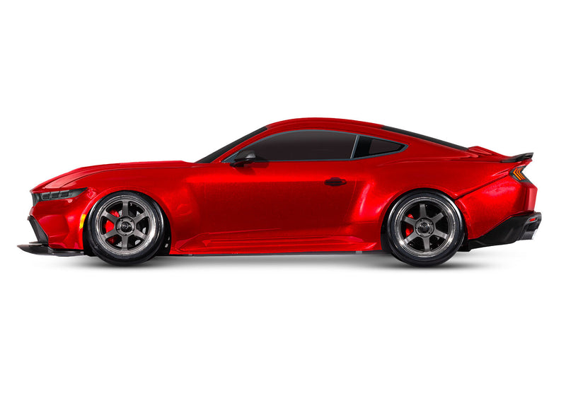 Traxxas Red 1/10 4-TEC Ford Mustang RC Drift Car 105237-4RED