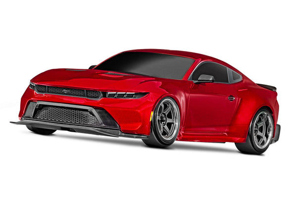 Traxxas Red 1/10 4-TEC Ford Mustang RC Drift Car 105237-4RED