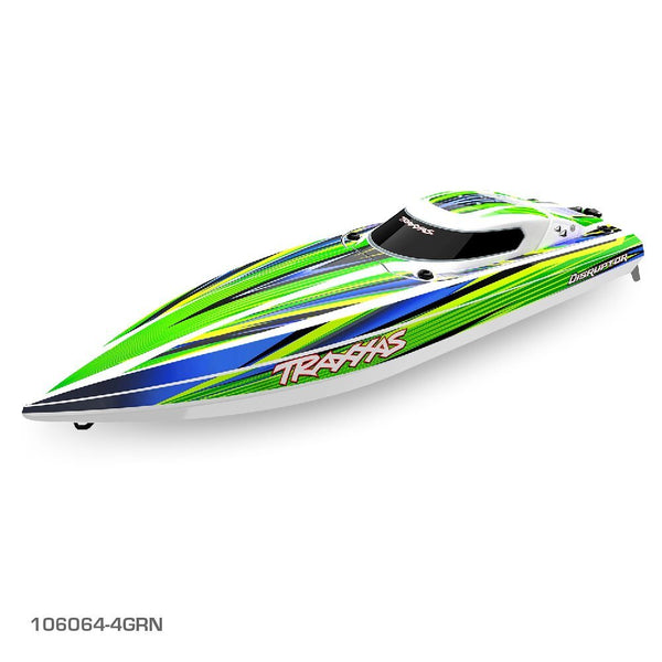 Traxxas Green Disruptor RC Boat 106064-4GRN