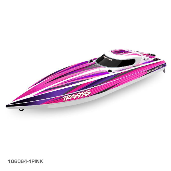 Traxxas Pink Disruptor RC Boat 106064-4PINK
