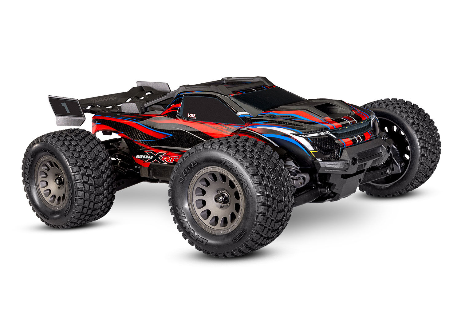 Traxxas 1/10 Mini XRT VXL-3s Brushless RTR 4WD Monster Truck (Red) 108076-1RED TRAXXAS