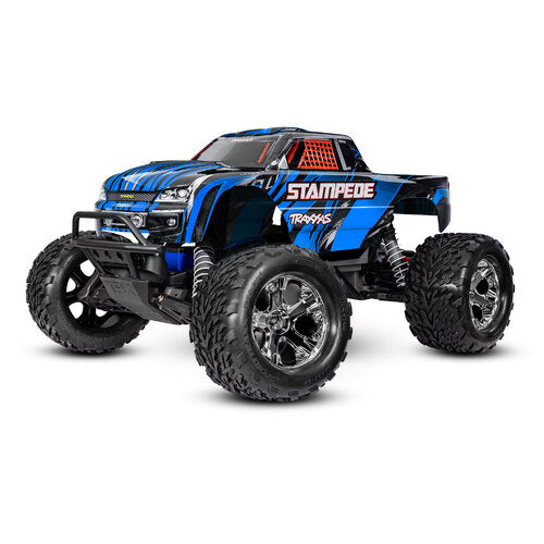 TRA36254-8BLUE TRAXXAS 1/10 STAMPEDE 2WD RC MONSTER TRUCK RTR - BLUE