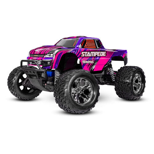 TRA36254-8PINK TRAXXAS 1/10 STAMPEDE 2WD RC MONSTER TRUCK RTR - PINK