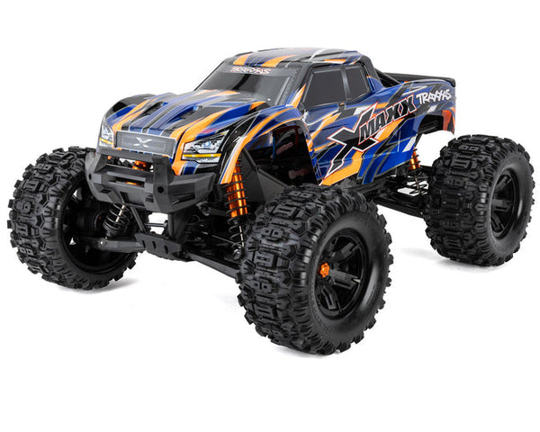 Traxxas X-Maxx 8S 1/6 4WD Brushless RTR Monster Truck (Orange) w/2.4GHz TQi Radio, TSM & Belted Tires