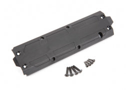Skidplate, center/ 4x20 CCS (4)/ 3x10 CS (4) (fits Maxx® with extended chassis (352mm wheelbase)) TRA8945R