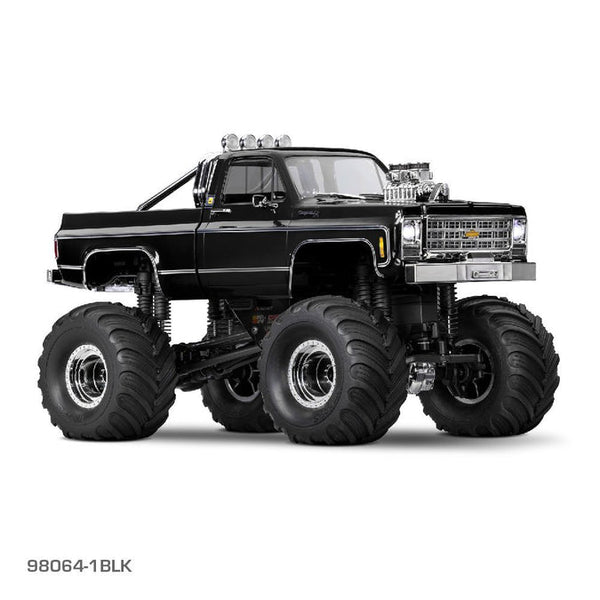 Traxxas TRX-4MT 1/18 Chevrolet K10 4x4 RC Monster Truck - Black 98064-1