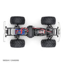 Traxxas TRX-4MT 1/18 Chevrolet K10 4x4 RC Monster Truck - Black 98064-1 Traxxas