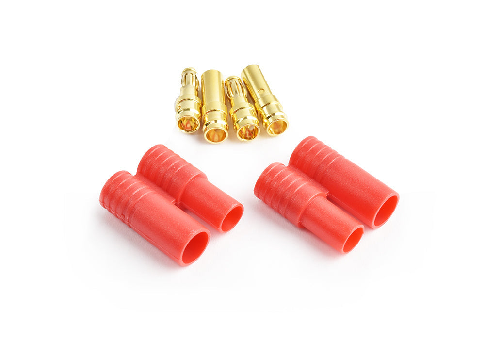 TRC-0113 HXT 3.5mm gold connector w/housing 2pcs/bag Tornado