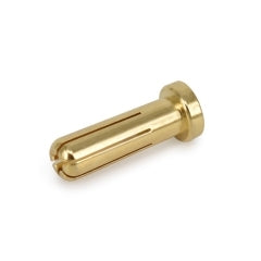 TRC-0502A 5.0mm gold plated connector Male 2pcs