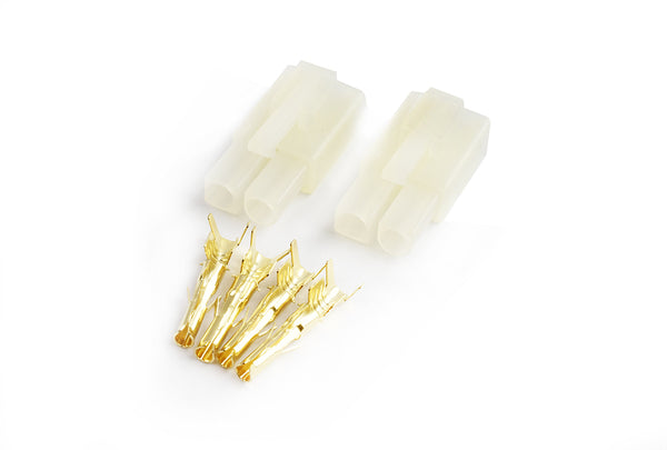 TRC-1008GM Tamiya connector Male  Gold plated terminals 2sets/bag