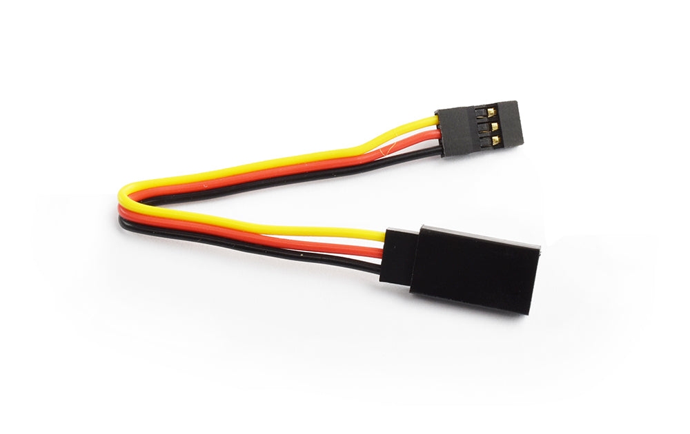 TRC-2003A-2 10cm 22AWG Hitec straight Extension wire Tornado
