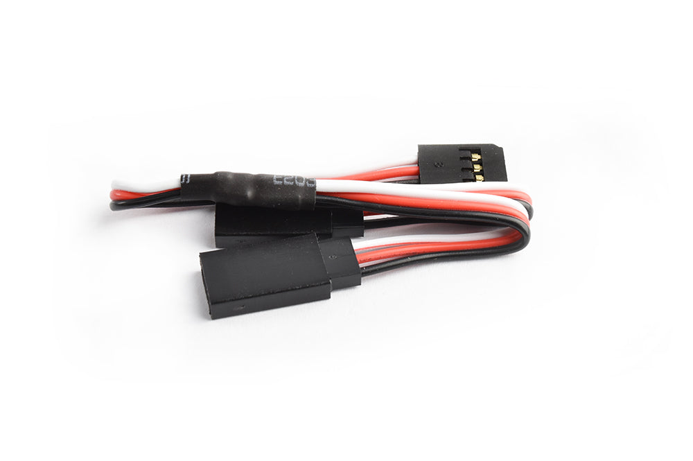 TRC-3001-2 15cm 22AWG Futaba straight Y Extension wire Tornado