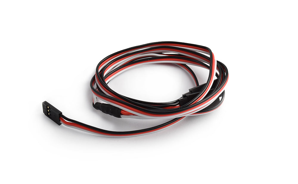 TRC-3001-5 90cm 22AWG Futaba straight Y Extension wire Tornado