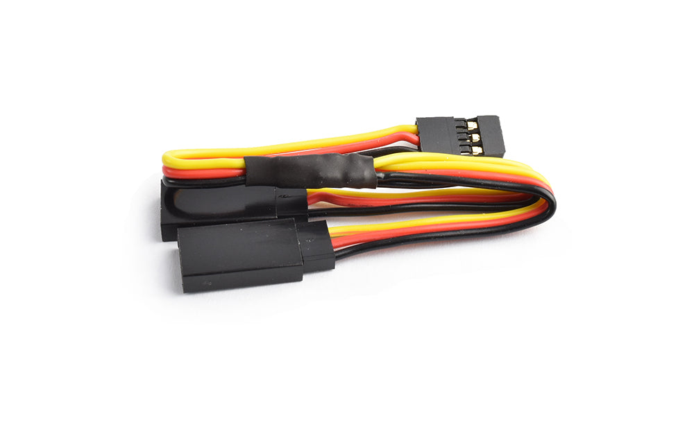 TRC-3003-2 15cm 22AWG Hitec straight Y Extension wire Tornado