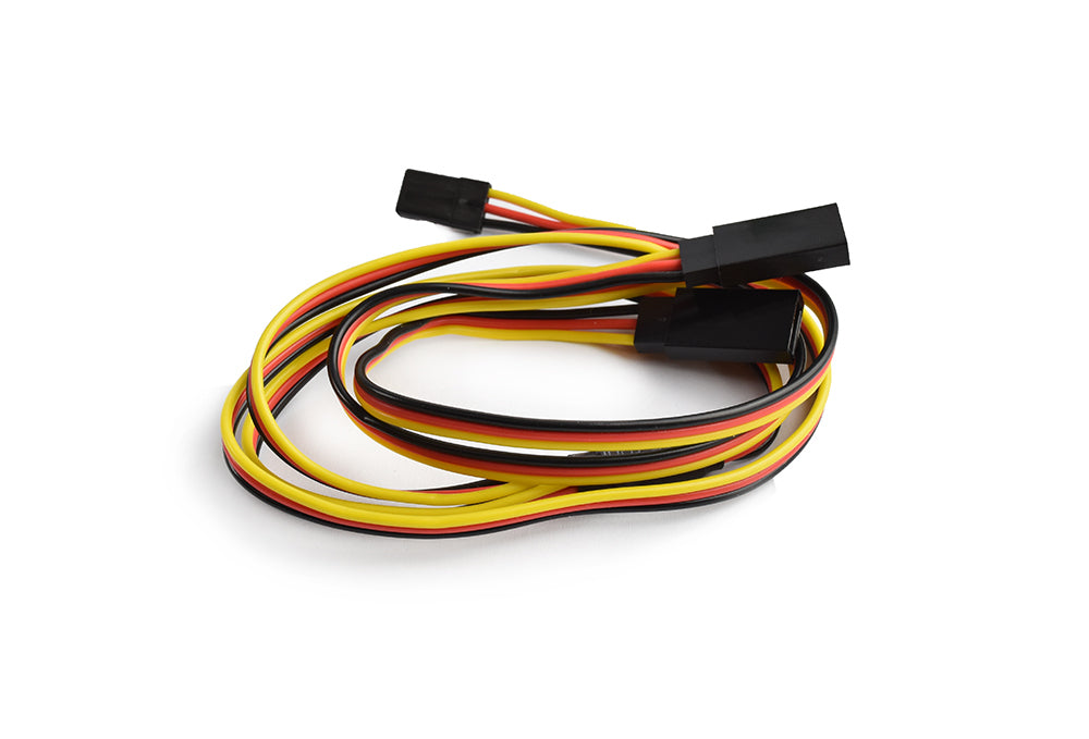 TRC-3003-4 60cm 22AWG Hitec straight Y Extension wire Tornado