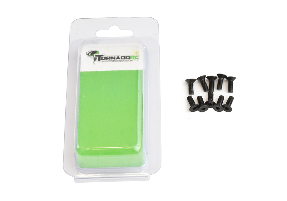 TRC-3X8CSUNK 3X8MM COUNTER SUNK SCREW 10 PER PACK Tornado