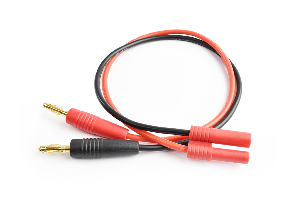 TRC-4012 4.0mm(W/housing) to 4.0mm connector charging cable14AWG 30cm silicone wire Tornado