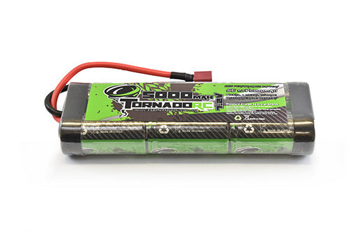 TRC-5000D TORNADO RC 5000MAH 7.2V NIMH STICKPACK DEANS CONNECTOR Tornado