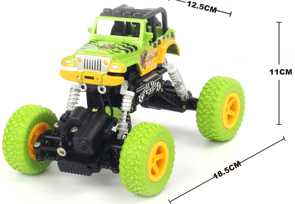TRC-6149S-G 1:22 4WD graffito Jeep climber Green Tornado